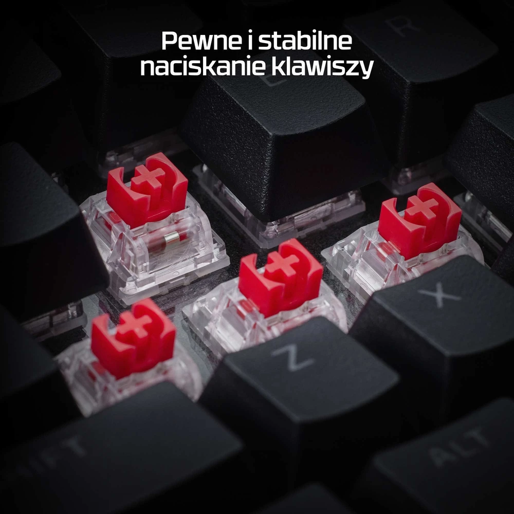 Klaviatūra HyperX Alloy Rise 75 SWE (W) - Linear Switch