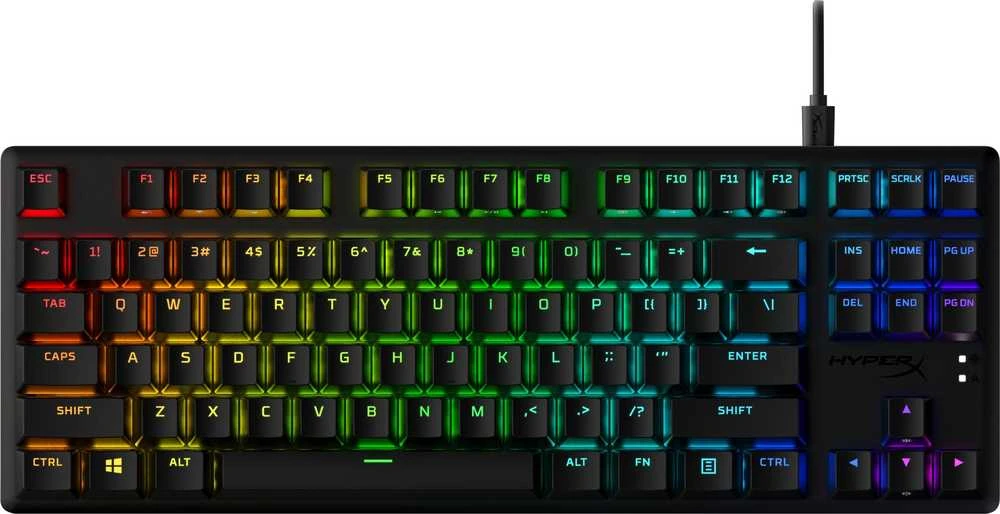 HyperX Alloy Origins Core PBT HX Mėlyna - mechaninė žaidimų klaviatūra