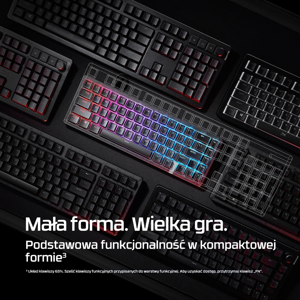 HyperX Origins 2 Pro 65 klaviatūra (BN7S3AA)
