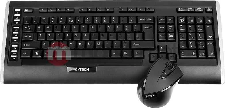 Belaidė klaviatūra su pele A4Tech 9300F