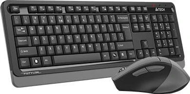 Rinkinys Klaviatūra su pele A4Tech Fstyler FG1035 belaidė juoda