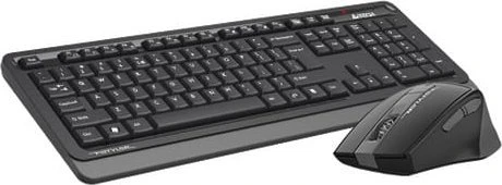 Rinkinys Klaviatūra su pele A4Tech Fstyler FG1035 belaidė juoda