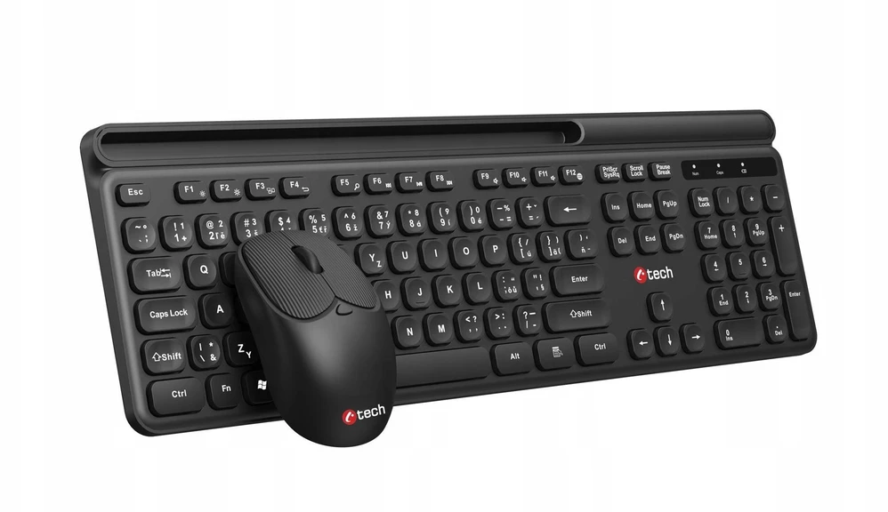 Klaviatūra ir pelė C-Tech WLKMC-05B