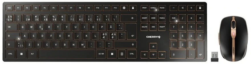 Klaviatūra CHERRY DW 9100 SLIM PAN-NORDIC -