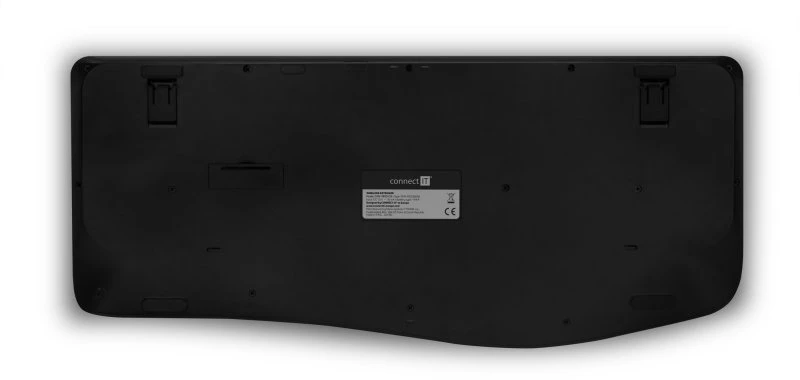 Klaviatūra ir pelė Connect IT CKM-7803-CS klaviatūra Dołączona myszka Biuro RF belaidė czeski słowacki juoda