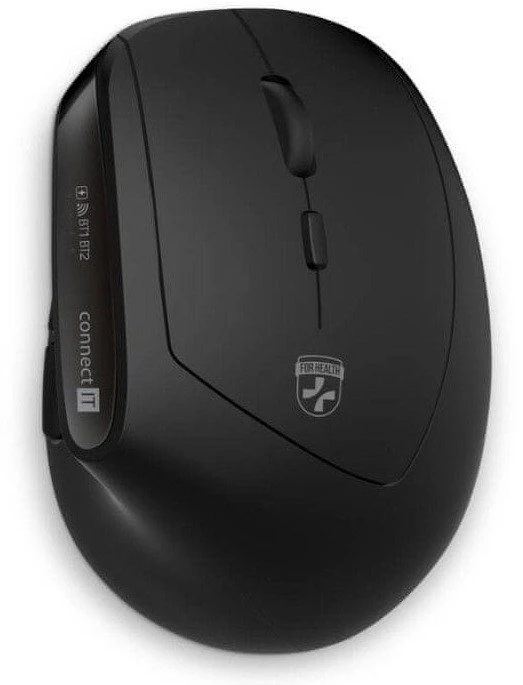 Klaviatūra ir pelė Connect IT FOR HEALTH Combo belaidė Juoda (CKM-6010-CS)