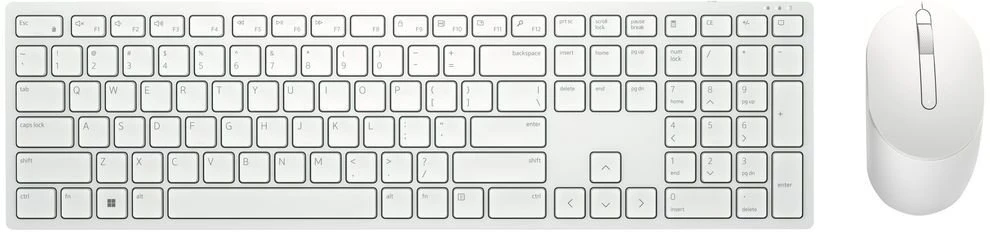 Klaviatūra ir pelė Kit DELL Pro KM5221W - German (QWERTZ) - Baltas