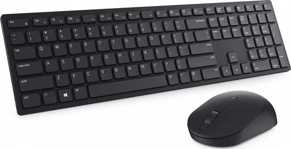 Klaviatūra Dell KM5221W Pro | Klaviatūros ir pelės rinkinys | Wireless | Ukrainian | Juodas | 2.4 GHz