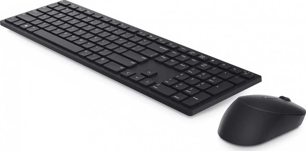 Klaviatūra Dell KM5221W Pro | Klaviatūros ir pelės rinkinys | Wireless | Ukrainian | Juodas | 2.4 GHz