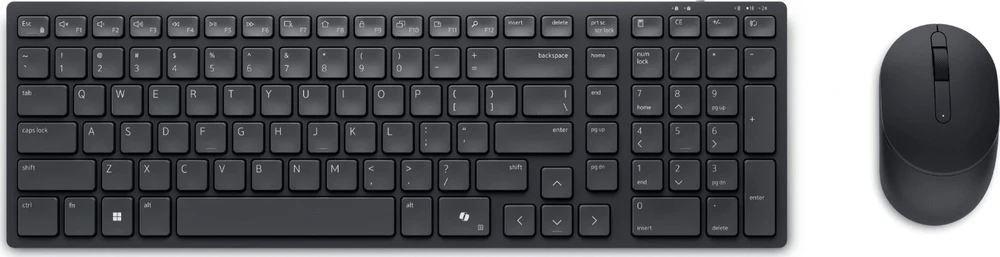Dell Silent Klaviatūra ir pelė - KM555 - Estonian (QWERTY)