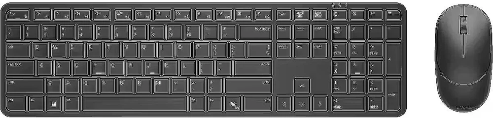 Dell Pro 7 Rechargeable Compact Klaviatūra ir pelė | KM746 | Klaviatūros ir pelės rinkinys | Wireless | su pele | Estonian