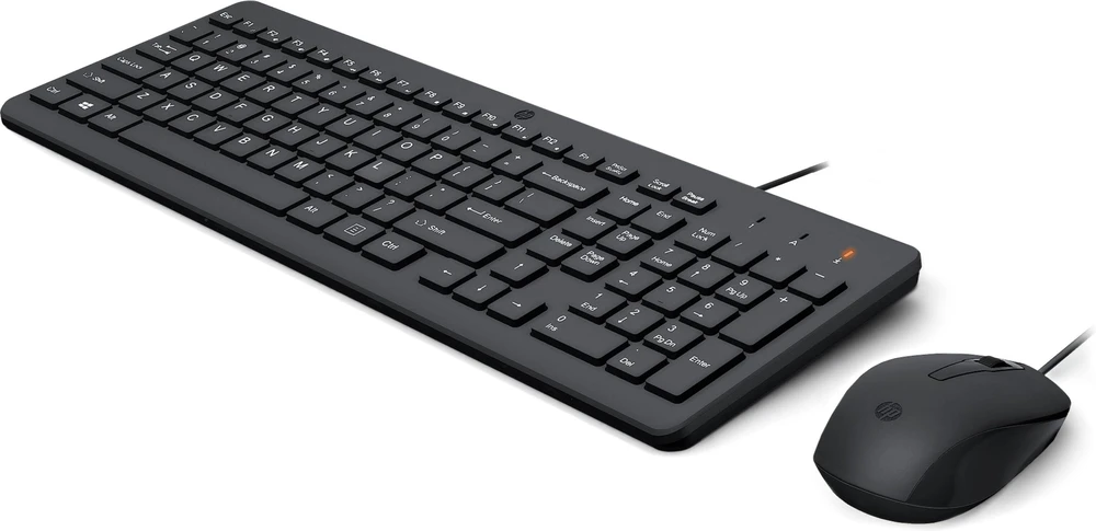 Klaviatūra ir pelė HP 150 laidinė pelė ir klaviatūra