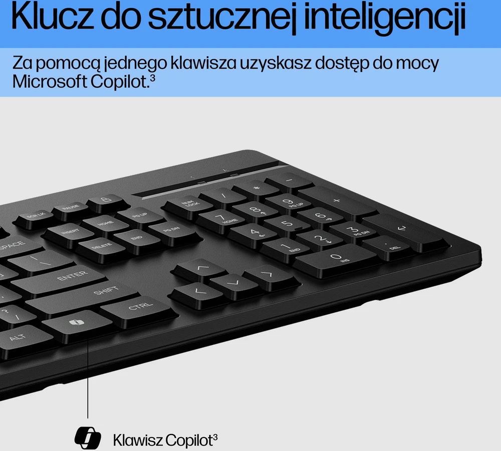 Klaviatūra ir pelė Kit HP 225 su laidu QWERTZ