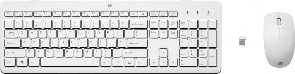 HP 230 Wireless Mouse and Keyboard Combo (3L1F0AA) klaviatūra ir pelė