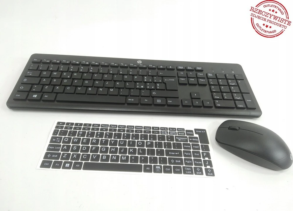 Klaviatūra ir pelė HP 230 (HP 230 Wireless Pelė and)