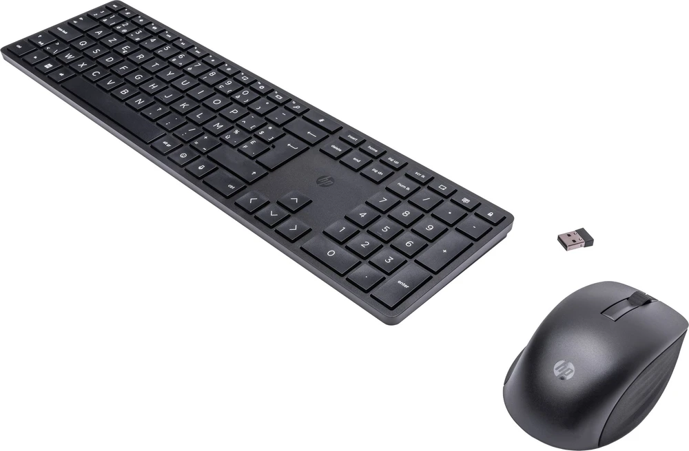 Klaviatūra ir pelė HP 650 Belaidė klaviatūra ir pelė Combo (4R013AA#AC0)