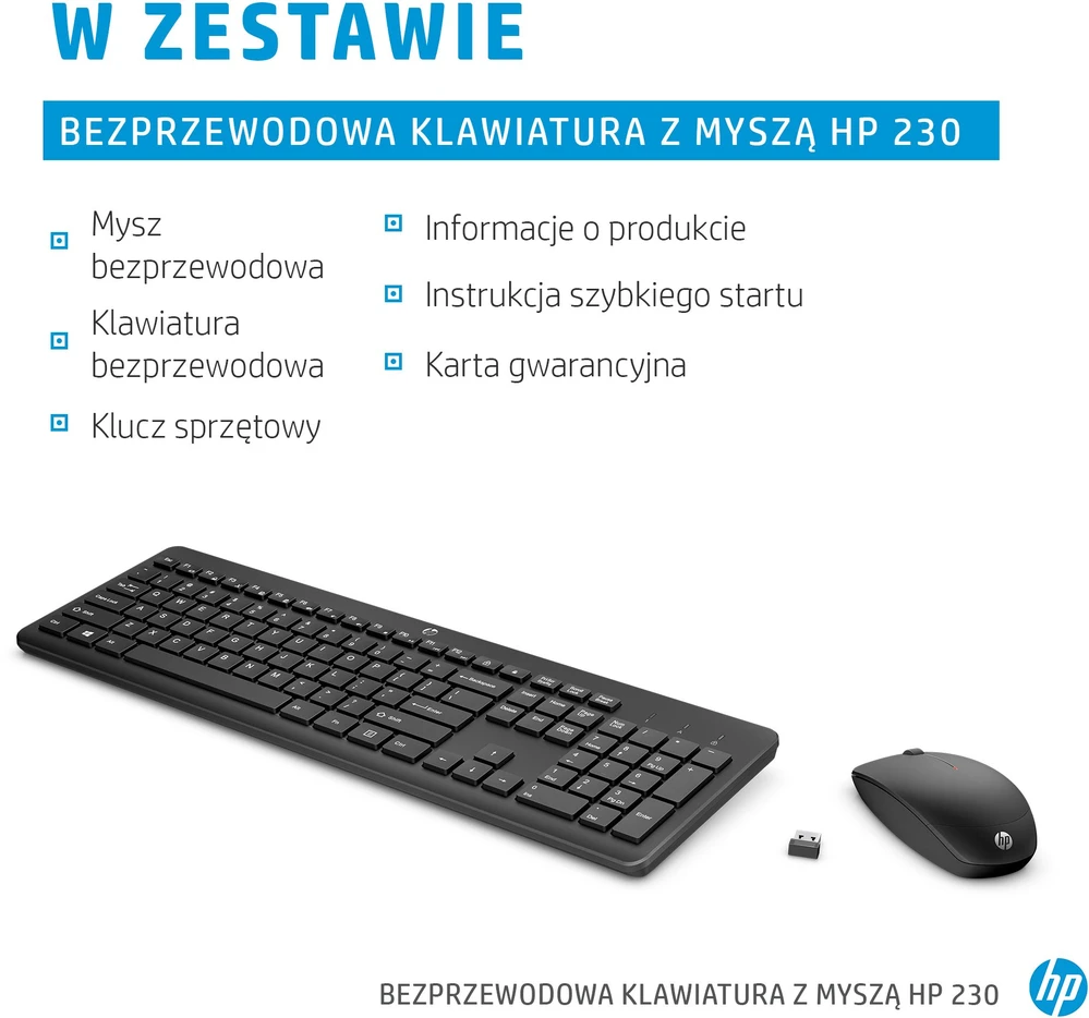 Hewlett Packard (HP) Klaviatūra ir pelė HP Belaidė Klaviatūra ir pelė UK