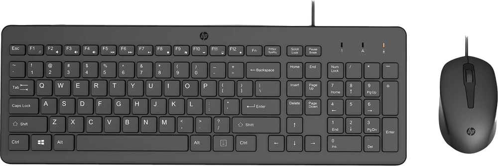 Klaviatūra ir pelė HP 150 (240J7AA#ABX)