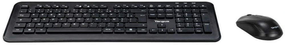 Klaviatūra ir pelė HP Targus Rinkinys Klaviatūra ir pelė kombinacja full size belaidis 2.4 GHz AZERTY francuski juoda