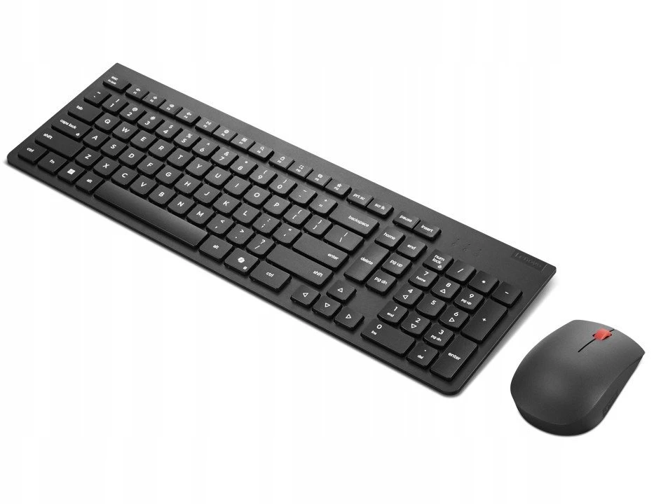 Lenovo Essential | Klaviatūra ir pelė Combo | Wireless | Russian/Cyrillic | Juodas