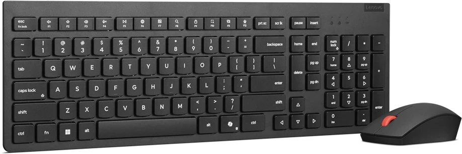 Lenovo Essential Belaidis rinkinys Klaviatūra ir pelė Gen2 | Klaviatūros ir pelės rinkinys | Wireless | su pele | Nordic | Juodas