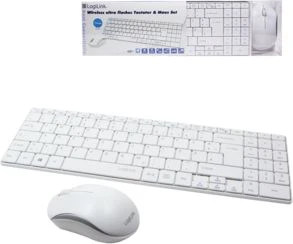 Klaviatūra ir pelė LogiLink Slim (ID0109)