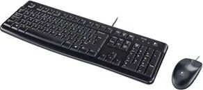 Logitech MK120 Combo Laidinė klaviatūra + pelė, USB, FR, Juoda