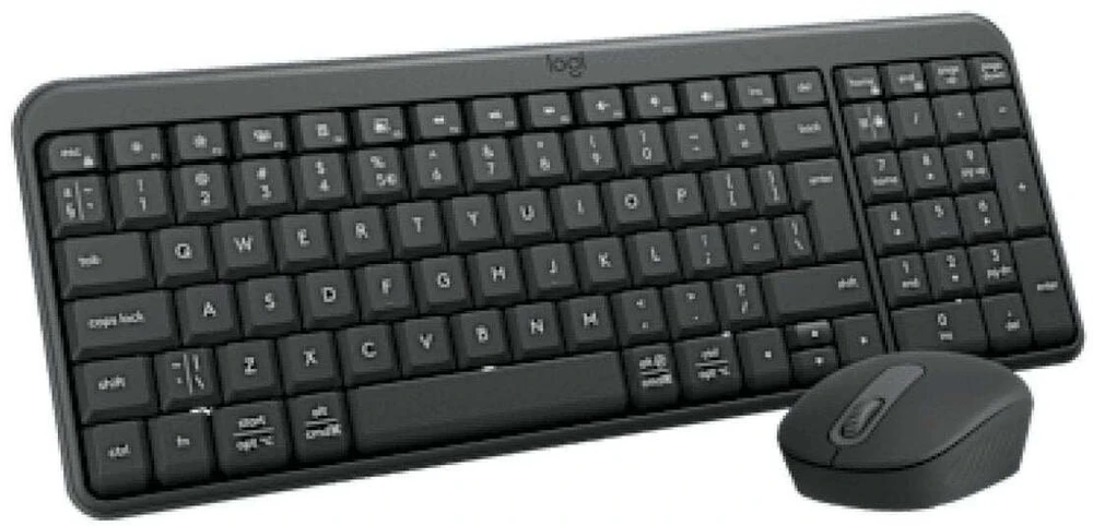 Klaviatūra LOGITECH MK250 - GRAPHITE - JAV TARPTAUTINIS - 2.4GHZ/BT - INTNL-973