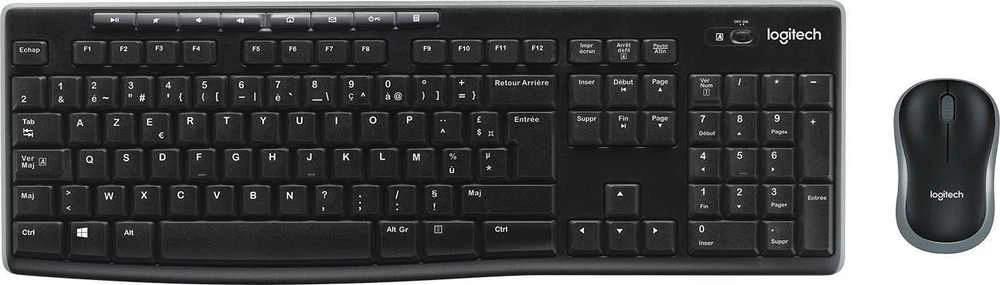 Klaviatūra Logitech WIRELESS COMBO MK270/BELGIAN LAYOUT