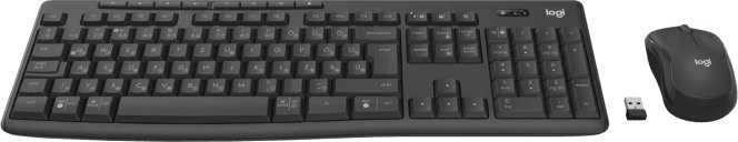 Klaviatūra Logitech MK370 COMBO VERSLAS – GRAFITAS – HUN BT N/A INTNL-973 DONGLE