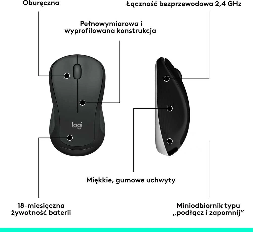 Belaidis pelės ir klaviatūros rinkinys Logitech MK540 Advanced, išdėstymas: US tarptautinis (Qwerty)