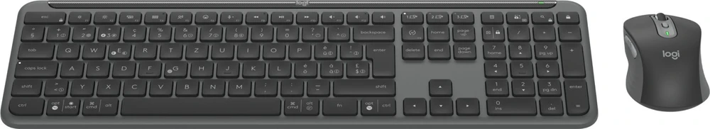 Klaviatūra Logitech SGN SLIM COMBO MK950 BUSINESS - GRAPHITE - CH - CENTRAL-419
