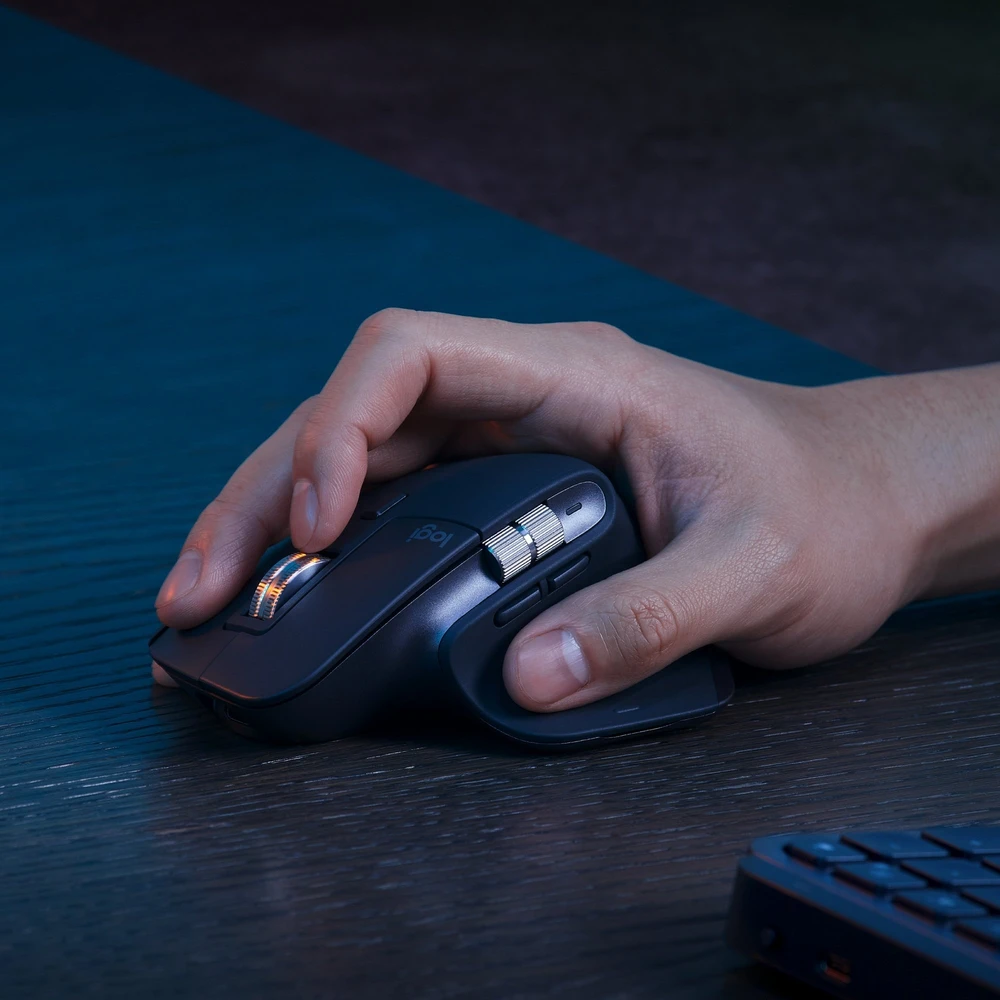 Klaviatūra Logitech MX KEYS S COMBO – GRAPHITE FRA/- BT – N/A – CENTRAL-419