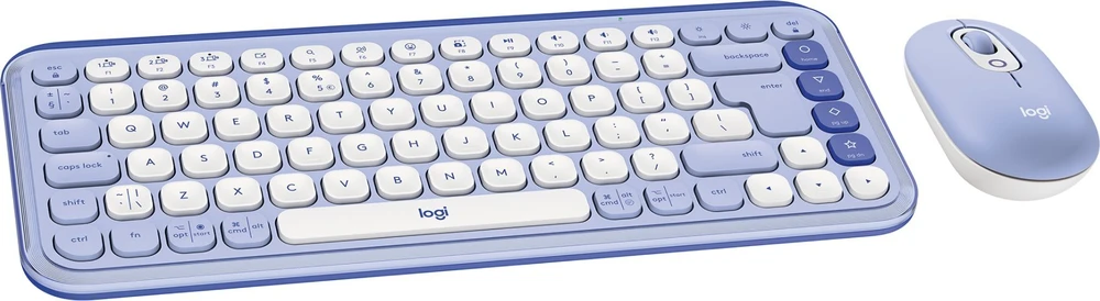 Kilimėlis Logitech POP ICON Combo Violetinis