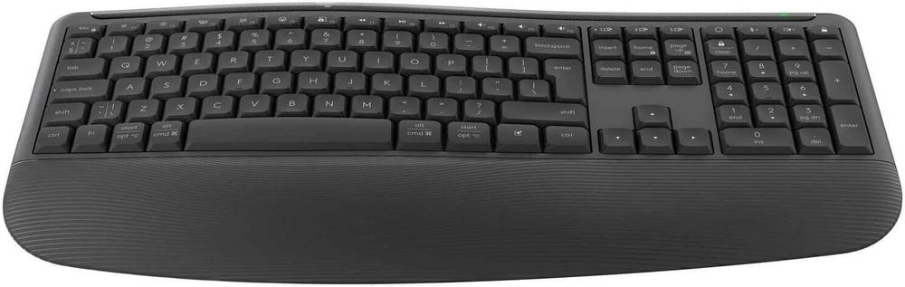 Belaidės klaviatūros ir pelės rinkinys Logitech Signature Comfort Plus Combo MK880, JAV (tarptautinis) išdėstymas, Bluetooth, grafito spalvos
