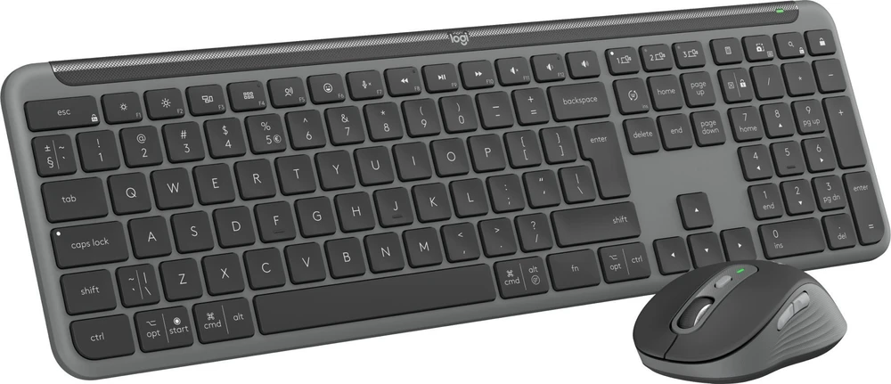 Klaviatūra Logitech SGN SLIM COMBO MK950 VERSLAS - GRAFITO - FRA - CENTRAL-419