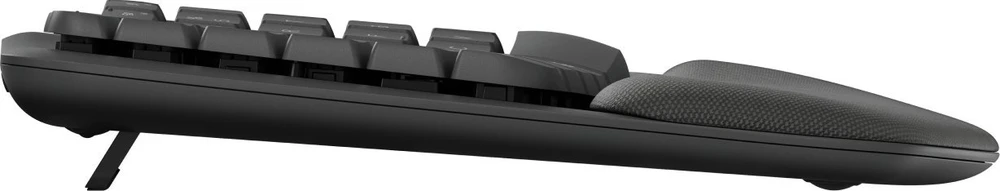 „Logitech Wave Keys“ „Bluetooth“ klaviatūra, juoda, QWERTZ, DE