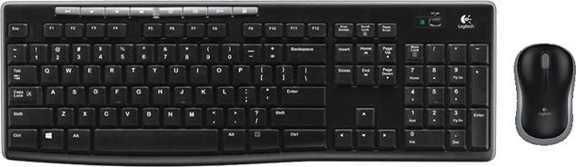 Klaviatūra ir pelė Kit Logitech WIRELESS DESKTOP MK270