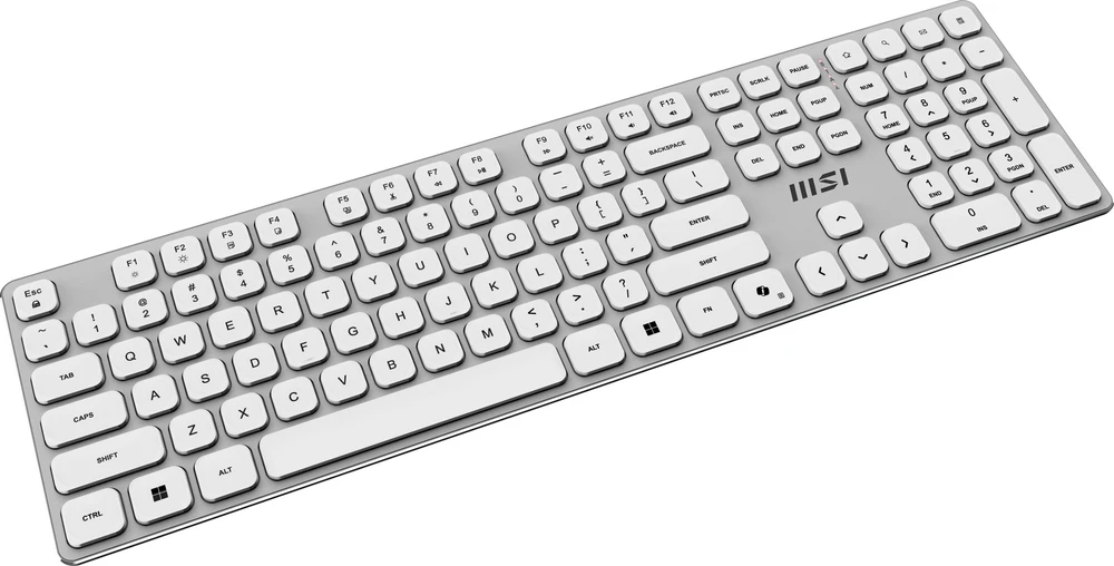 Klaviatūra žaidimams MSI Forge K210 Combo Baltas US