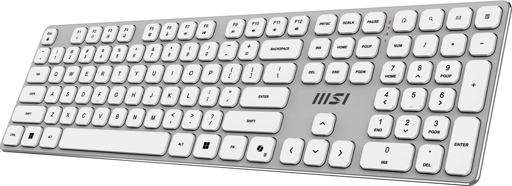 Klaviatūra žaidimams MSI Forge K210 Combo Baltas US