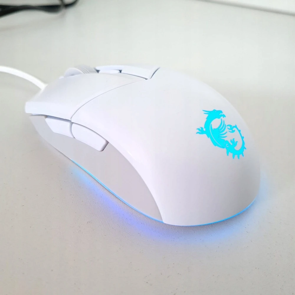 MSI Žaidimų klaviatūra Vigor GK30 Gaming Combo, Baltos spalvos (su pele)