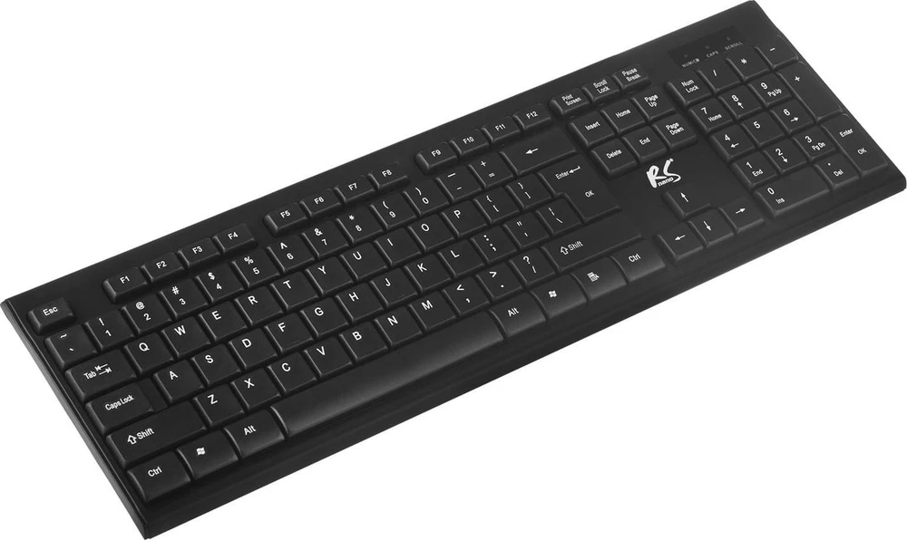 nano rs NanoRS Belaidė klaviatūra ir pelė Combo with Ergonomic Design – RS580 for Smooth and Efficient Use