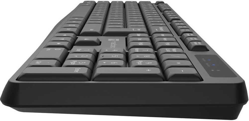 Natec | Klaviatūra ir pelė | Squid 2in1 Bundle | Klaviatūros ir pelės rinkinys | Wireless | Belaidė jungtis | US | Juodas