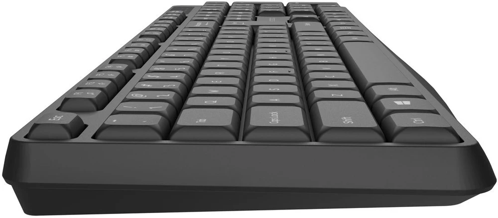 Natec | Klaviatūra ir pelė | Squid 2in1 Bundle | Klaviatūros ir pelės rinkinys | Wireless | Belaidė jungtis | US | Juodas