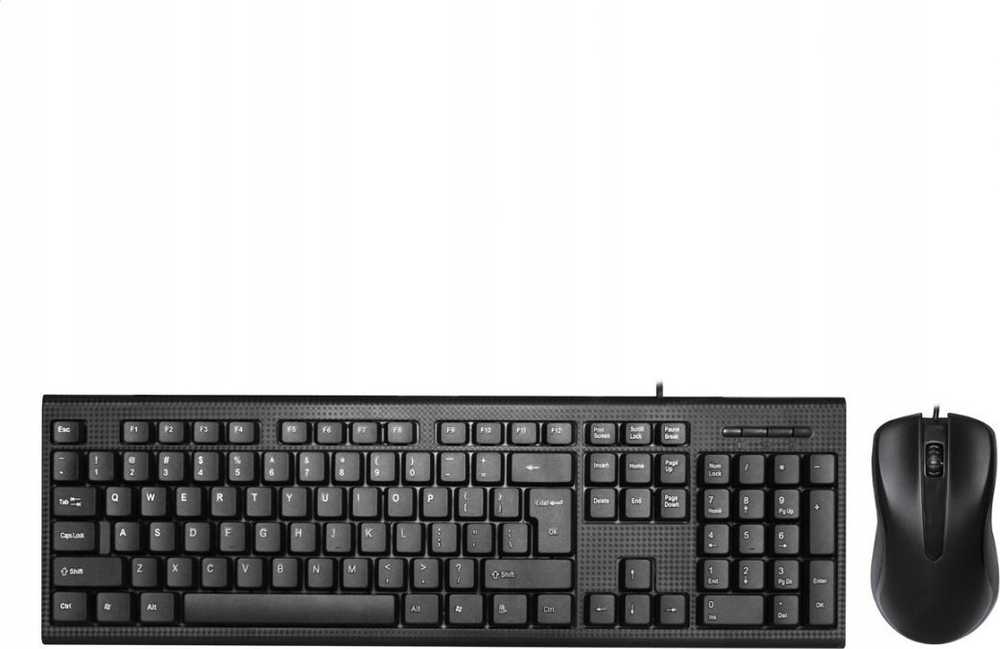 Laidinė Klaviatūra ir pelė OMEGA OKM-09 juoda
