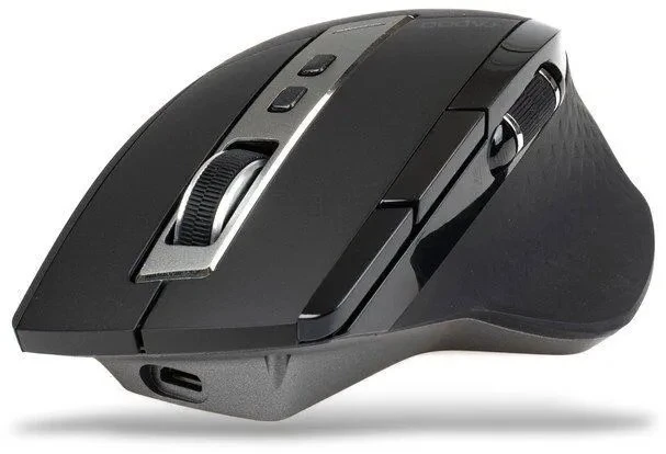 Klaviatūra ir pelė Rapoo RAPOO komplektas Klaviatūra ir pelė 9900M multi-mode bezdrátowy ultra-slim CZ/SK juoda