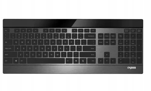 Klaviatūra ir pelė Rapoo RAPOO komplektas Klaviatūra ir pelė 9900M multi-mode bezdrátowy ultra-slim CZ/SK juoda
