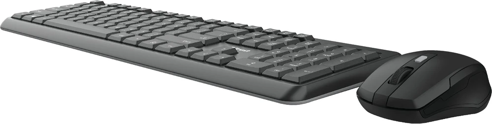 Klaviatūra TRUST TKM-350 klaviatūros ir pelės rinkinys, belaidis, vokiškas QWERTZ išdėstymas, atsparus skysčiams