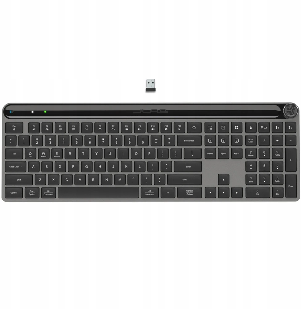 Klaviatūra JLab Audio Epic Belaidė (IEUKEPICKEYRBLK4)