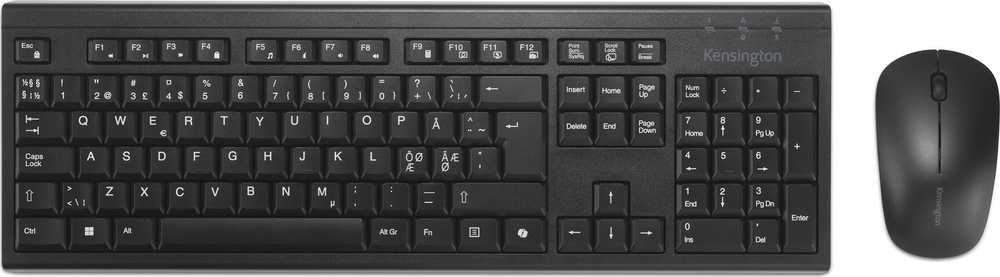 Klaviatūra ir pelė Kensington KM270 EQ (KM270 EQ Desktop Set)